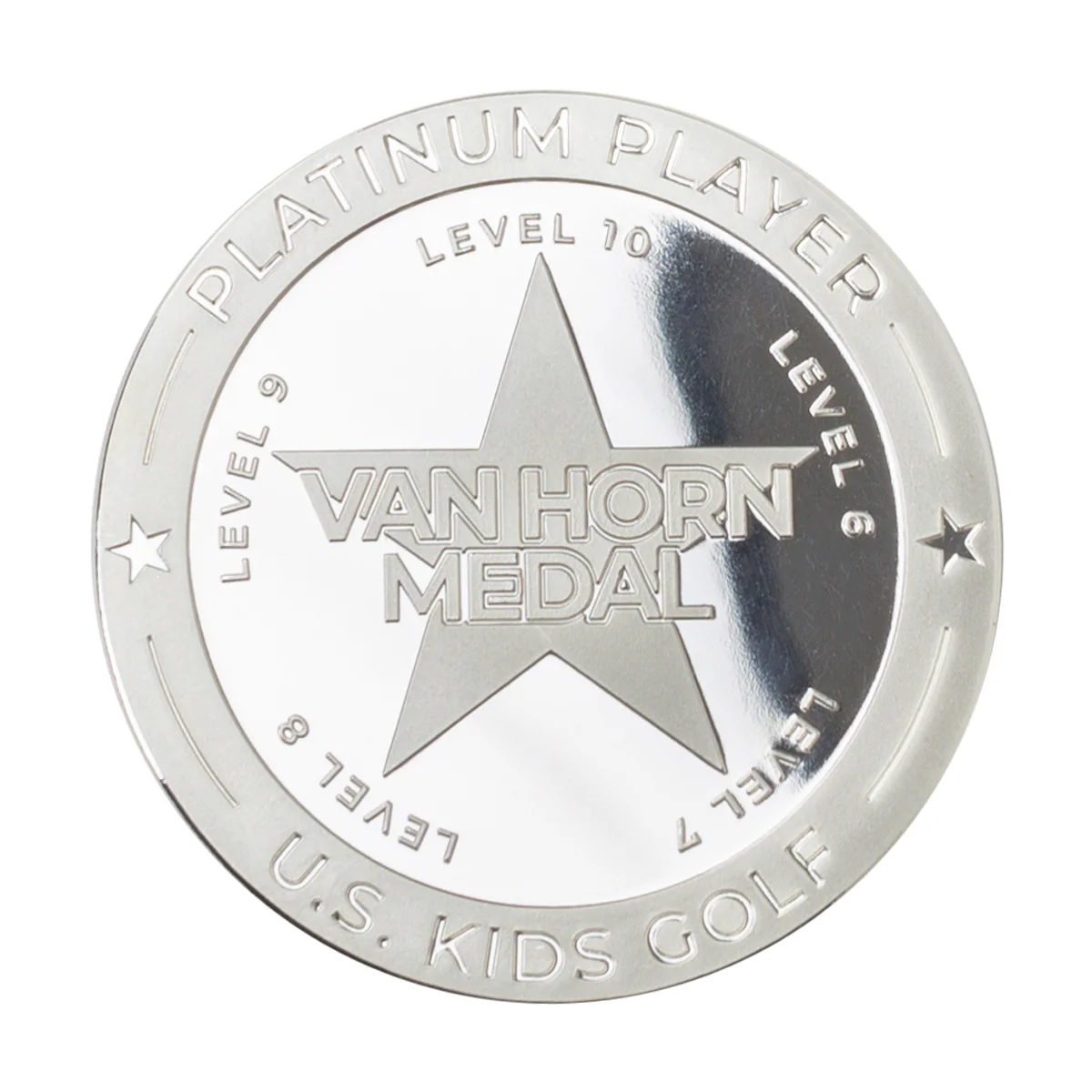 Level 10 Platinum Award Coin - Image 3