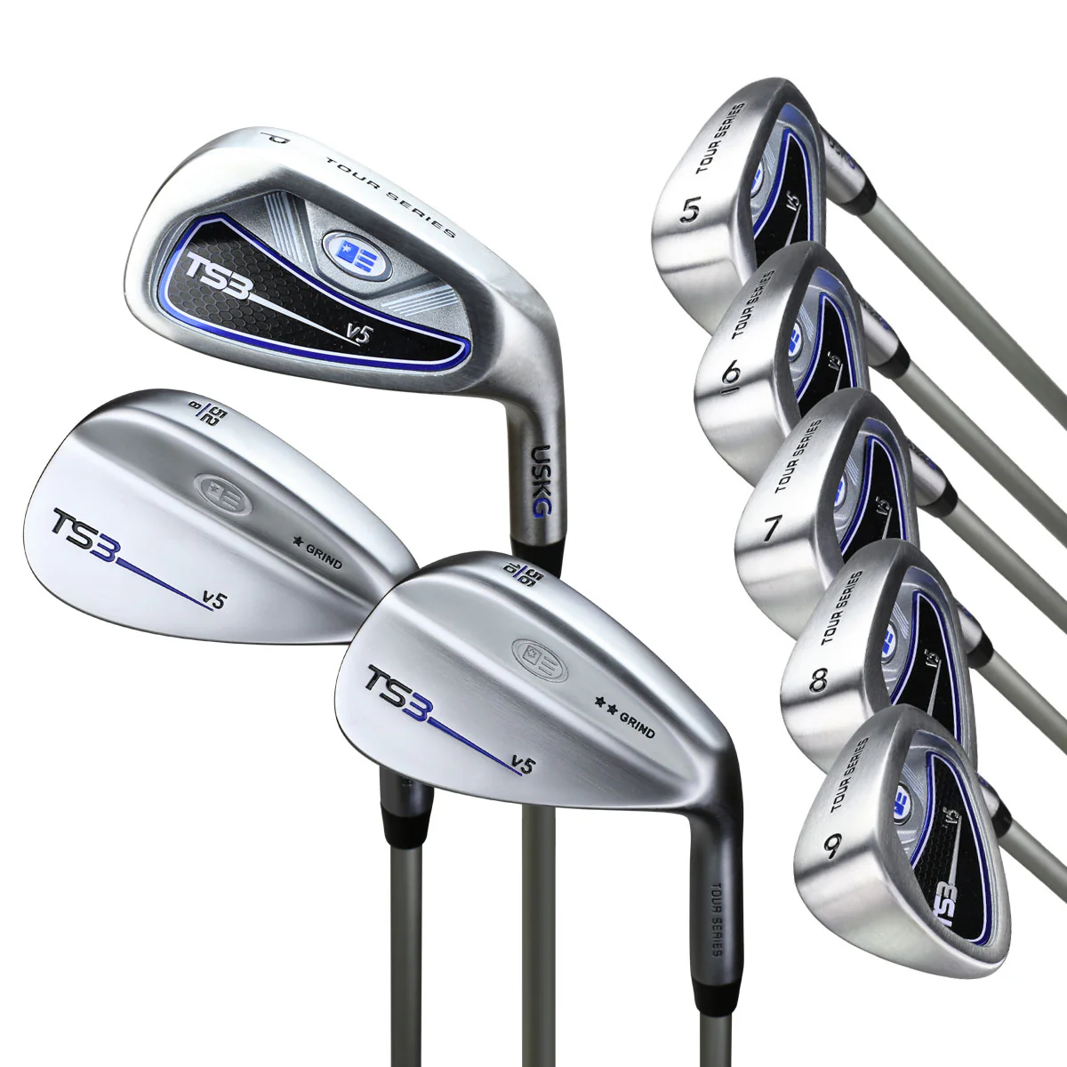 TS3-66 8 Club Iron Set, v5 All Graphite Shafts