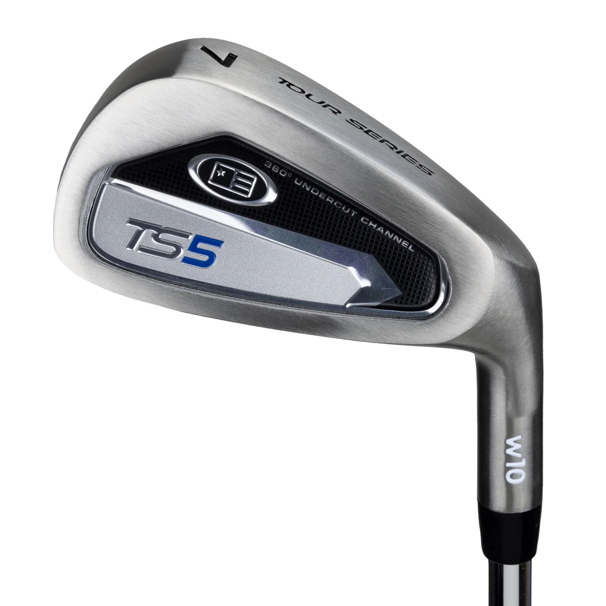 TS5-57 7 Iron, w10 Steel Shaft - USED